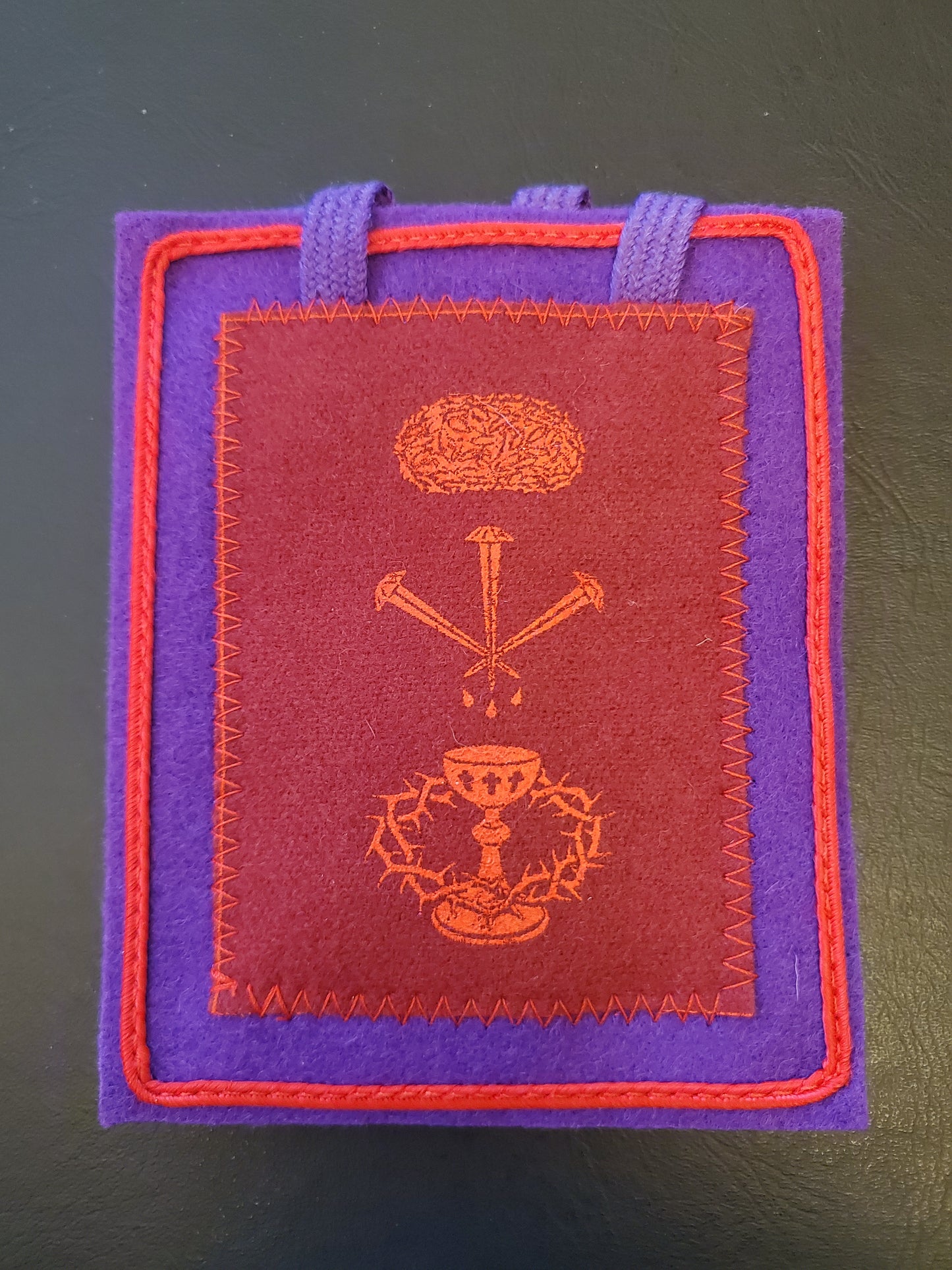 Purple scapular