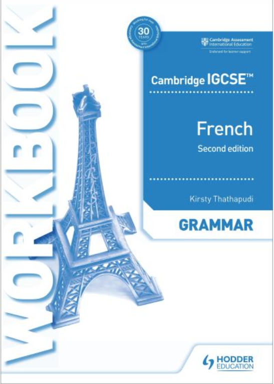 Cambridge IGCSE French Grammar Workbook