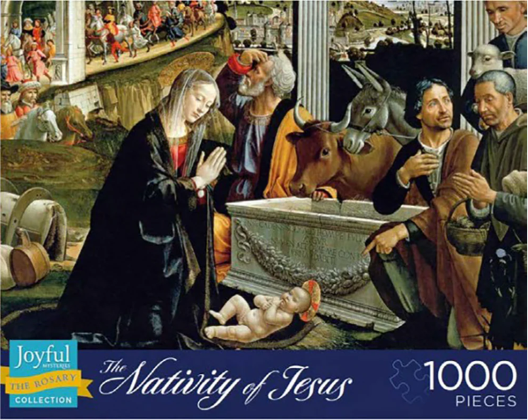 Jigsaw Puzzle: The Joyful Mysteries, the Nativity of Jesus