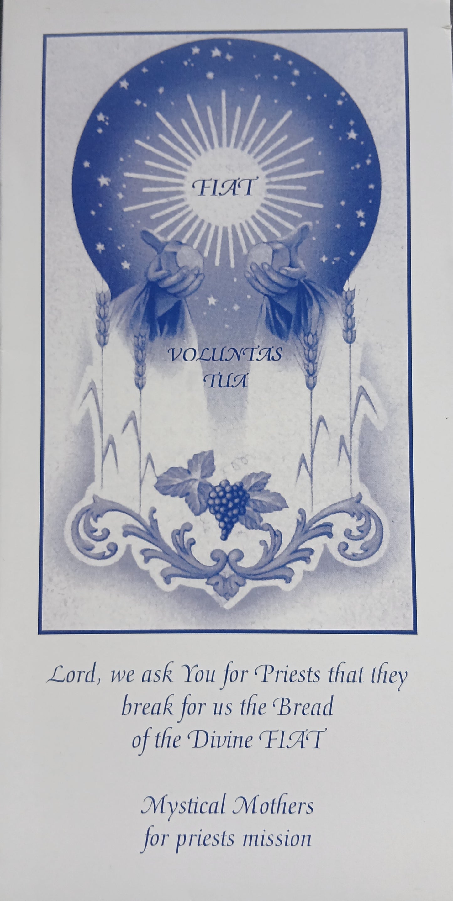 Mystical Mothers for Priests Mission booklets