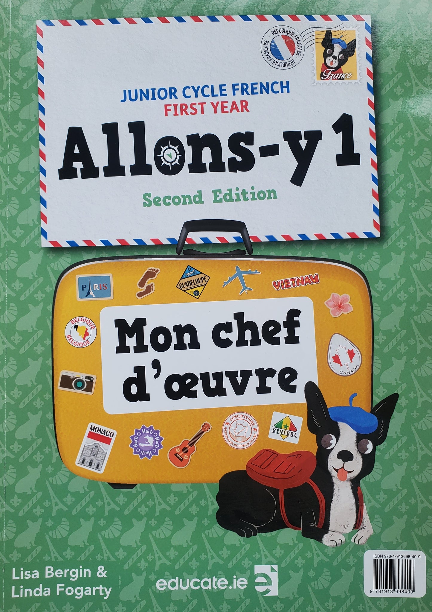 Allons-y 1 - Textbook, Mon chef d'oeuvre Book & Lexique- Set