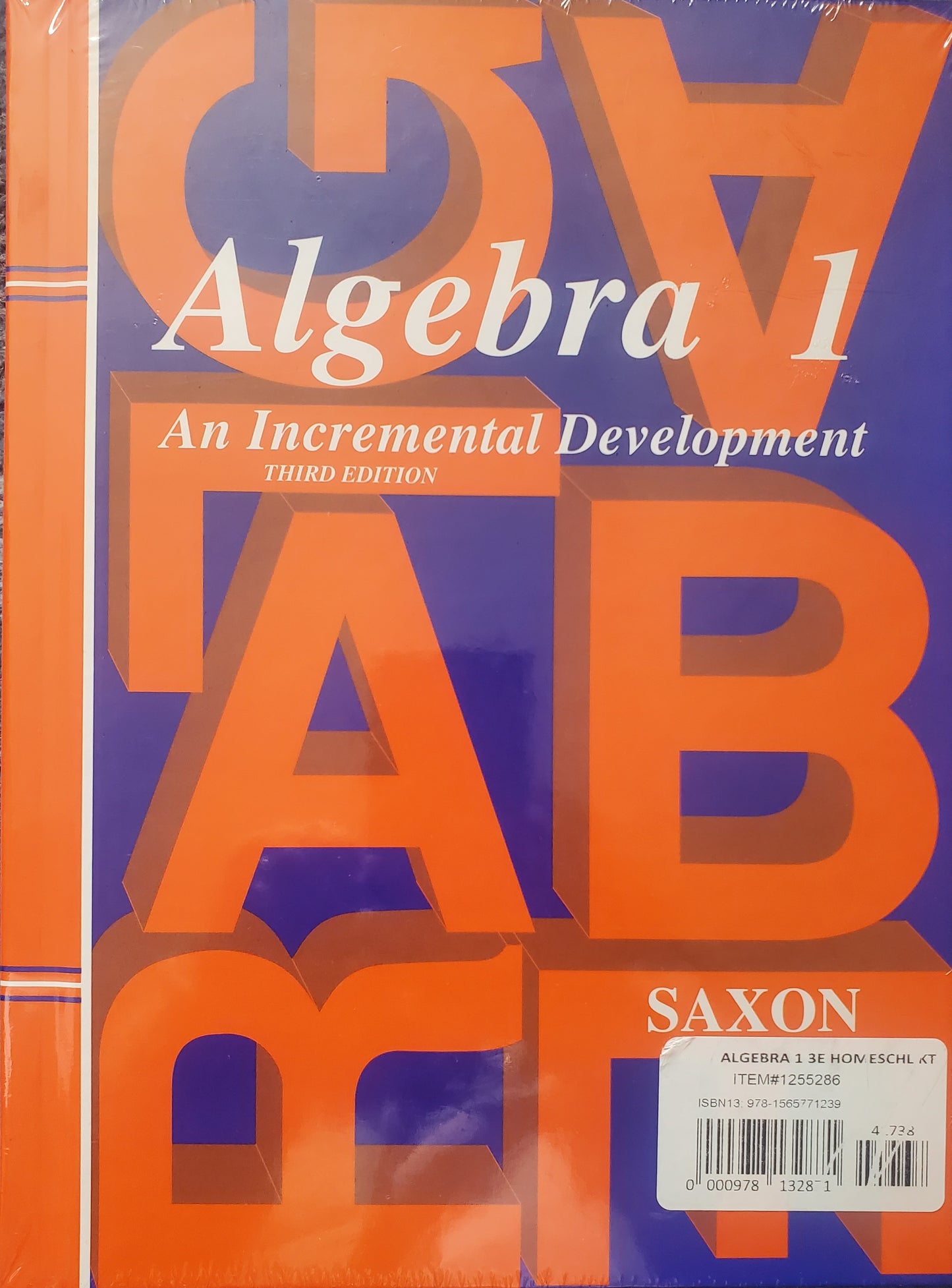 Saxon Algebra 1: Homeschool Kit 3ED