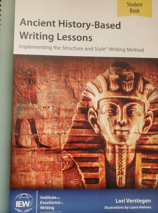 Ancient History-Based Writing Lessons Student Book