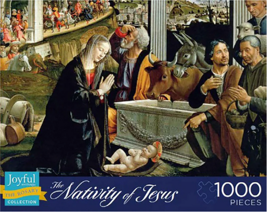 Jigsaw Puzzle: The Joyful Mysteries, the Nativity of Jesus