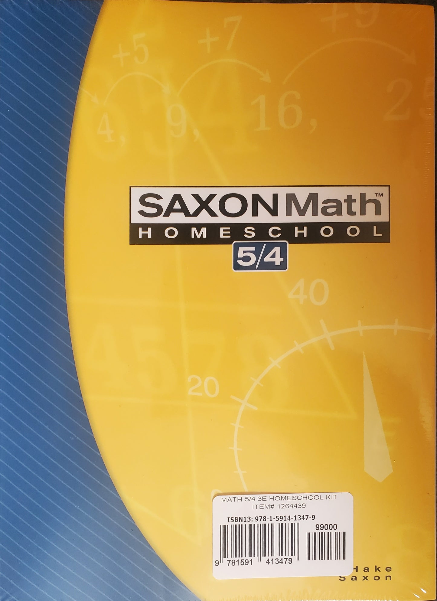 Saxon Math 5/4 3ED Homeschool kit