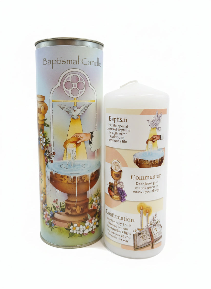 Baptismal Candle (Boxed)