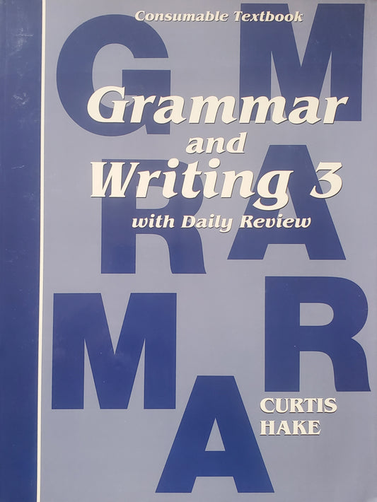 Grammar and writing 3 student textbook